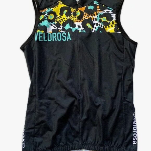 BN Velarosa Cheetahlicious Bike Sleeveless Jersey Small - Picture 7 of 7
